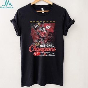 Wisconsin Women’s Hockey 2026 National Champions WCHA Trophy T Shirt Wisconsin Women’s Hockey 2026 National Champions WCHA Trophy T Shirt