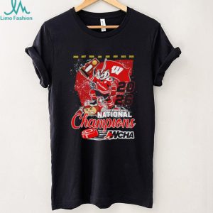 Wisconsin Women’s Hockey 2026 WCHA National Champions Trophy T Shirt Wisconsin Women’s Hockey 2026 WCHA National Champions Trophy T Shirt