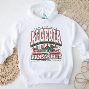 World Cup 2026 Algeria Meets Kansas City Commemorative T Shirt