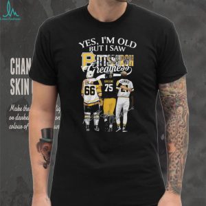 Yes I'm Old But I Saw Pittsburgh Greatness Trio Shirt Lemieux, Greene, Clemente