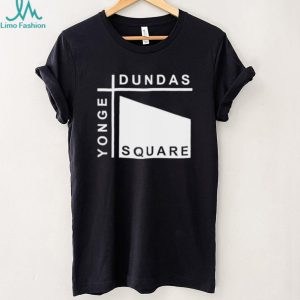 Yonge Dundas Square Toronto Minimalist Street Sign T Shirt Yonge Dundas Square Toronto Minimalist Street Sign T Shirt
