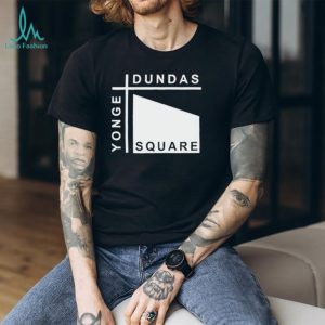 Yonge Dundas Square Toronto Minimalist Street Sign T Shirt