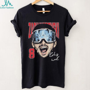 Zach Werenski #8 Columbus Blue Jackets Hockey Signature Graphic T Shirt