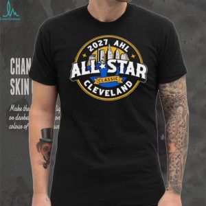 2027 AHL All Star Classic Cleveland Hockey Commemorative T Shirt 2027 AHL All Star Classic Cleveland Hockey Commemorative T Shirt