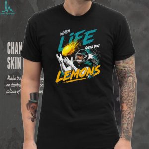 AJ Brown When Life Gives You Lemons Philadelphia Football Fans Vintage Style Men T Shirt