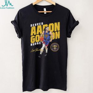 Aaron Gordon Denver Nuggets Mile High City Basketball Graphic T Shirt Aaron Gordon Denver Nuggets Mile High City Basketball Graphic T Shirt