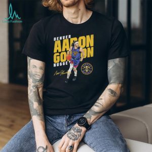 Aaron Gordon Denver Nuggets Mile High City Basketball Graphic T Shirt