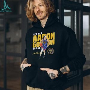 Aaron Gordon Denver Nuggets Mile High City Basketball Graphic T Shirt
