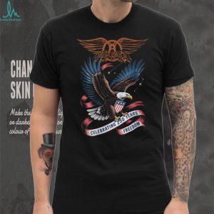 Aerosmith Rock Band Wings American Eagle Freedom Celebration T Shirt