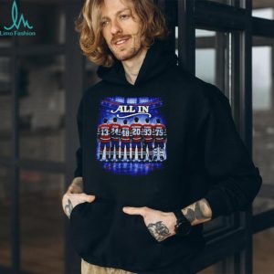 All In Hockey Team Roster Fan Tribute Black T Shirt All In Hockey Team Roster Fan Tribute Black T Shirt