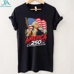 America 250th Anniversary George Washington Patriotic 1776 T Shirt
