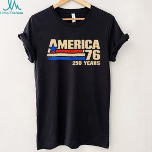 America 76 250 Years United States Bicentennial Anniversary Retro Patriotic Fourth of July Men T Shirt