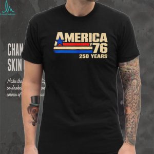 America 76 250 Years United States Bicentennial Anniversary Retro Patriotic Fourth of July Men T Shirt