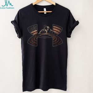 American Flag Wrestling Combat Sports Graphic Athletic T Shirt