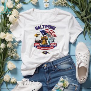Baltimore Bengals 250th Anniversary American Independence 1776 2026 Custom Jersey T Shirt Baltimore Bengals 250th Anniversary American Independence 1776 2026 Custom Jersey T Shirt
