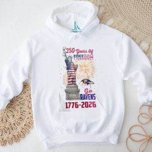 Baltimore Ravens 250 Years of Freedom American Flag Liberty T Shirt Baltimore Ravens 250 Years of Freedom American Flag Liberty T Shirt