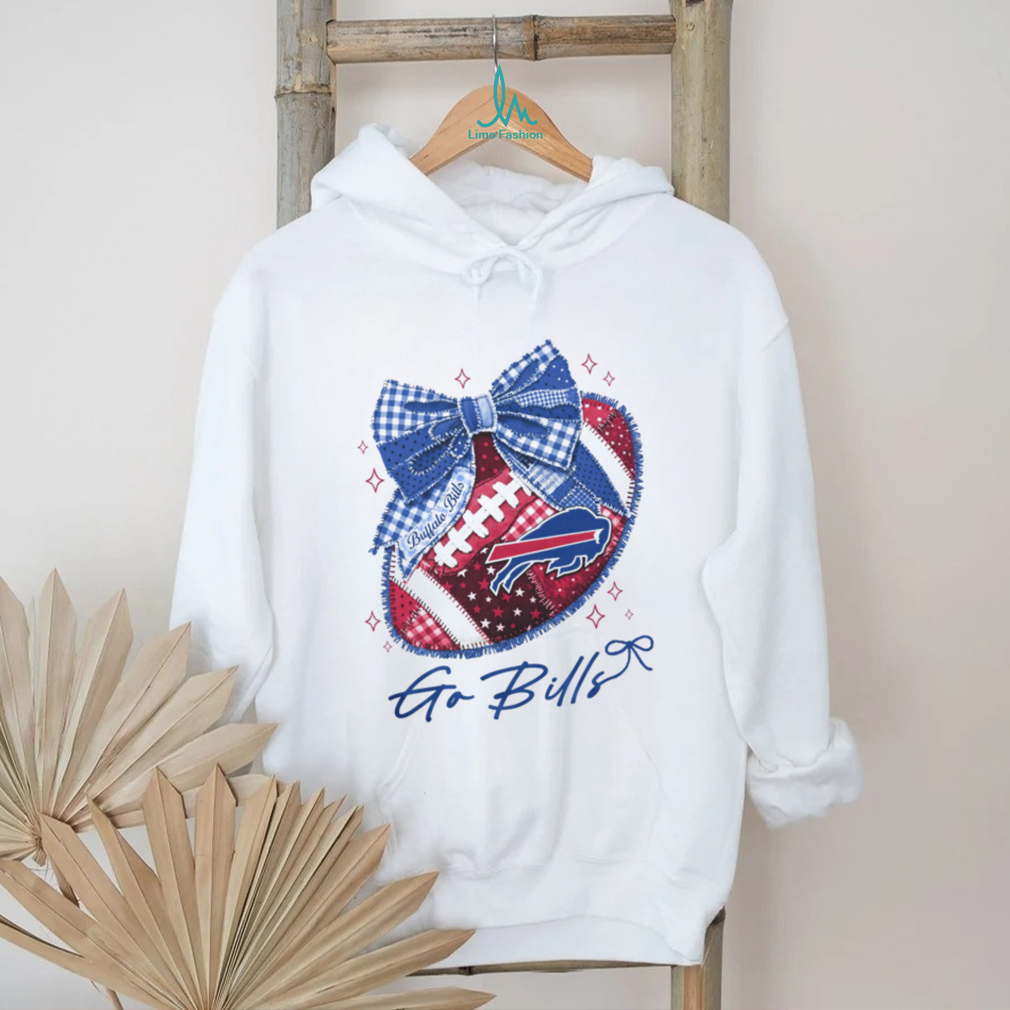 Buffalo Bills Red White Blue Bow NFL Aesthetic T Shirt Buffalo Bills Red White Blue Bow NFL Aesthetic T Shirt