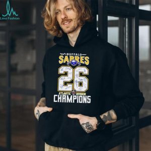 Buffalo Sabres 2026 Atlantic Division Champions Signature T Shirt
