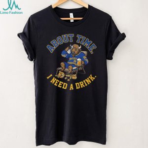 Buffalo Sabres Tired Buffalo I Need A Drink Hockey Fan T Shirt