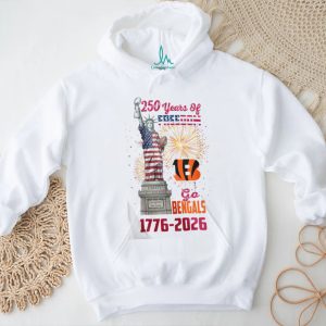 Cincinnati Bengals Patriotic 250th Anniversary 1776 2026 Fan T Shirt Cincinnati Bengals Patriotic 250th Anniversary 1776 2026 Fan T Shirt