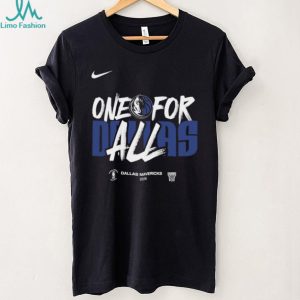 Dallas Mavericks One For All 2026 NBA Playoffs Nike Inspired T Shirt