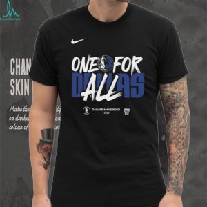 Dallas Mavericks One For All 2026 NBA Playoffs Nike Inspired T Shirt
