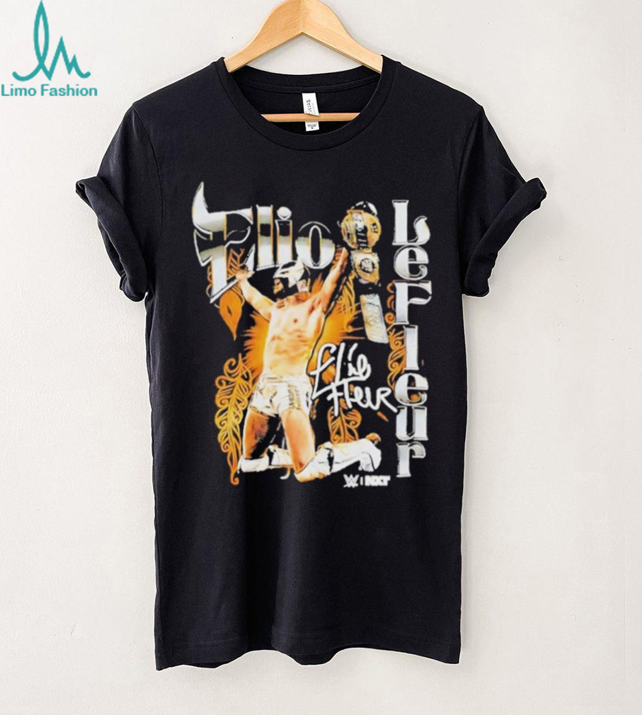 Elio Le Fleur NXT Wrestling Champion Signature Graphic T Shirt Elio Le Fleur NXT Wrestling Champion Signature Graphic T Shirt