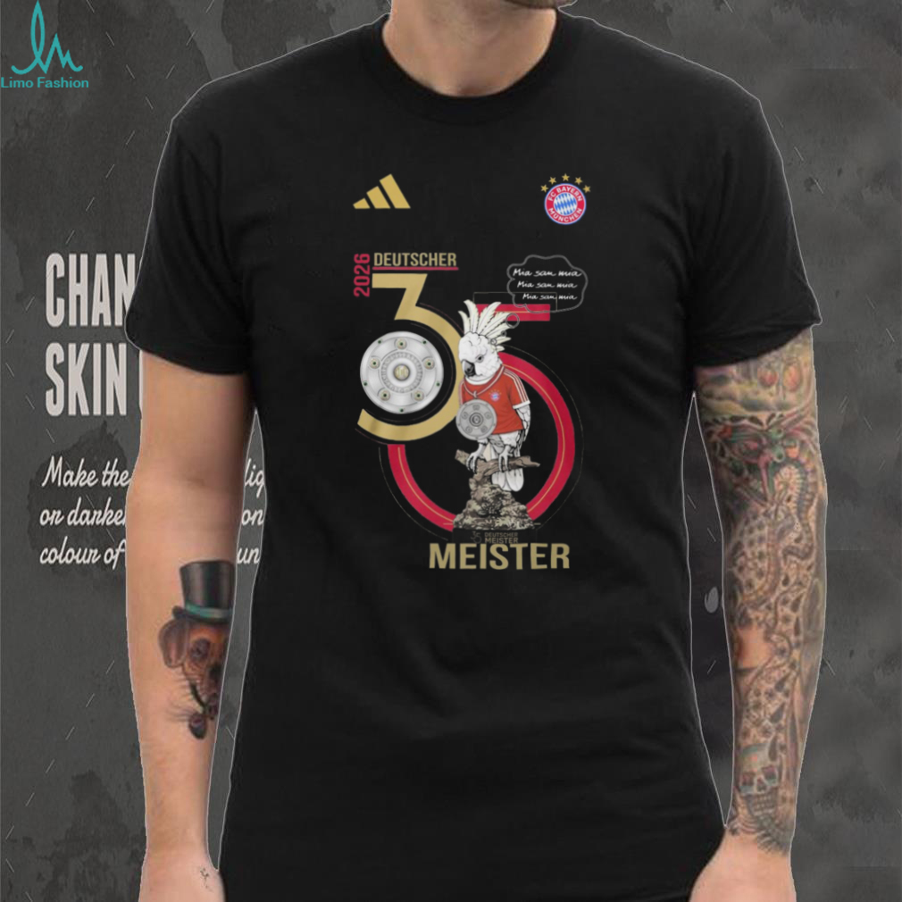 FC Bayern Munich 35th Deutscher Meister 2026 Celebration T Shirt FC Bayern Munich 35th Deutscher Meister 2026 Celebration T Shirt
