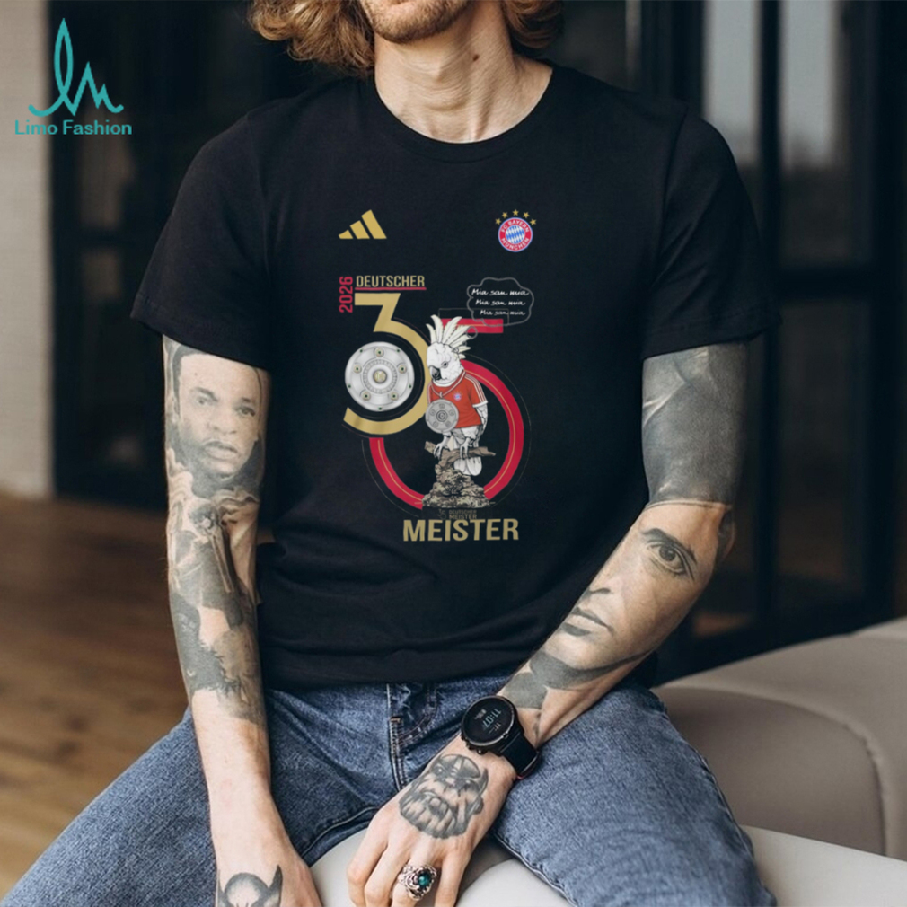 FC Bayern Munich 35th Deutscher Meister 2026 Celebration T Shirt FC Bayern Munich 35th Deutscher Meister 2026 Celebration T Shirt