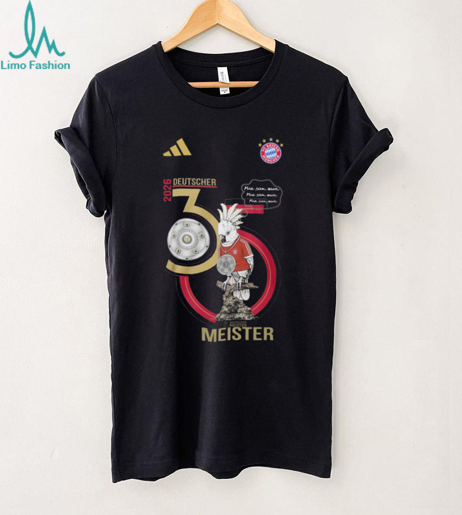 FC Bayern Munich 35th Deutscher Meister 2026 Celebration T Shirt FC Bayern Munich 35th Deutscher Meister 2026 Celebration T Shirt