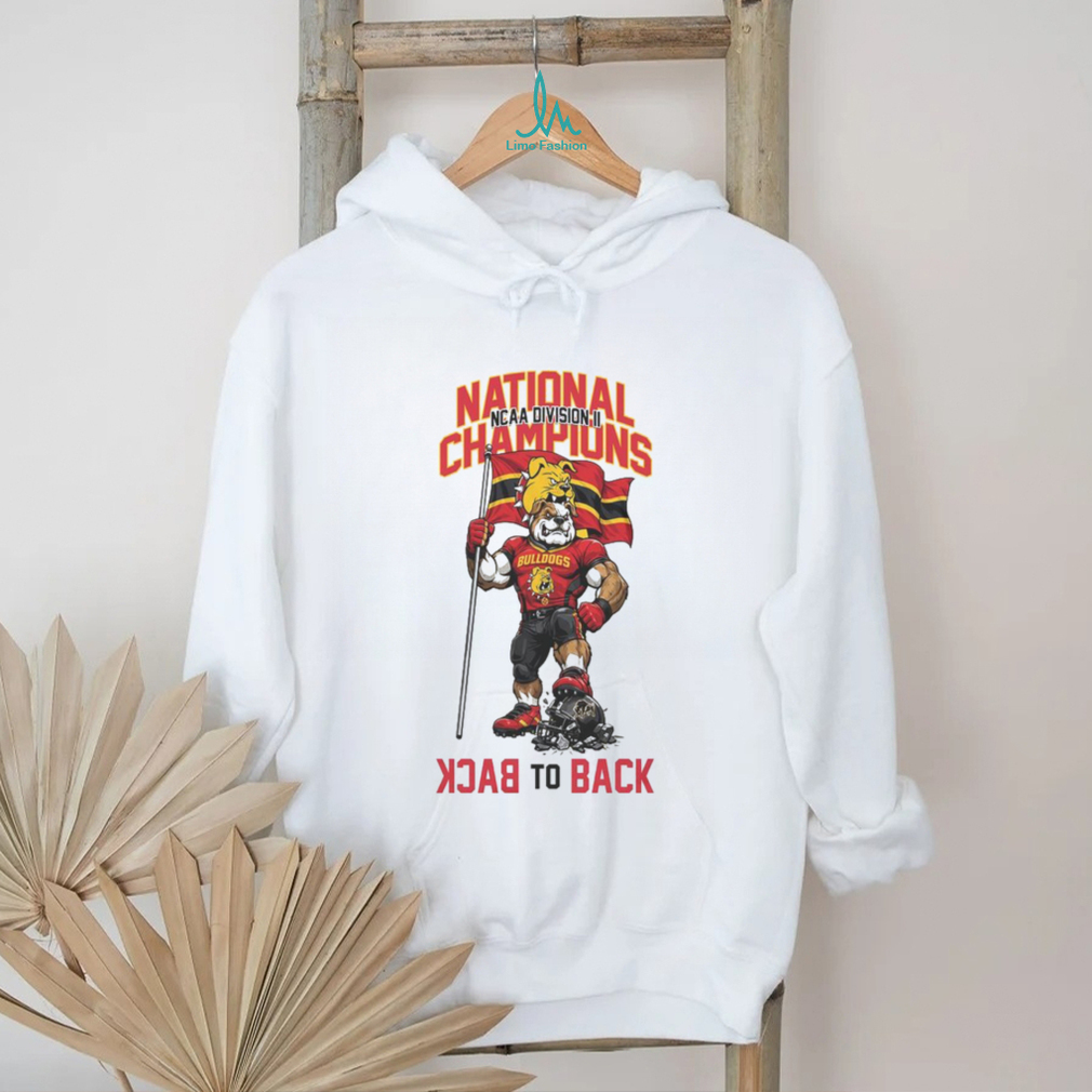 Ferris State Bulldogs Back to Back National Champions T Shirt Ferris State Bulldogs Back to Back National Champions T Shirt