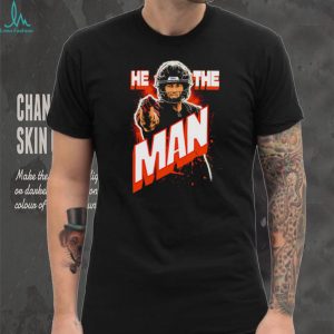 He The Man Baker Mayfield Tampa Bay Football Fans Vintage Style Men T Shirt