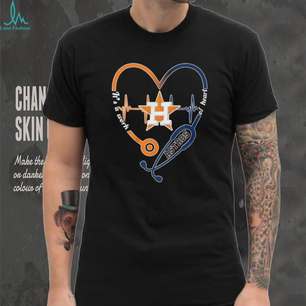 Houston Astros Medical Professional Stethoscope Heartbeat T Shirt Houston Astros Medical Professional Stethoscope Heartbeat T Shirt