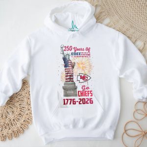 Kansas City Chiefs 250 Years of Freedom 1776 2026 Super Bowl Fan Gear T Shirt Kansas City Chiefs 250 Years of Freedom 1776 2026 Super Bowl Fan Gear T Shirt