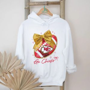 Kansas City Chiefs Go Chiefs Gameday Football Bow T Shirt