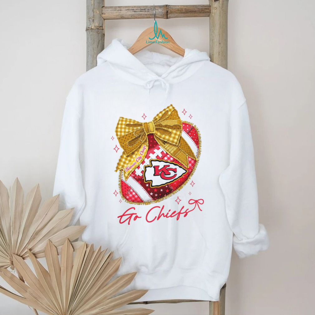 Kansas City Chiefs Go Chiefs Gameday Football Bow T Shirt Kansas City Chiefs Go Chiefs Gameday Football Bow T Shirt