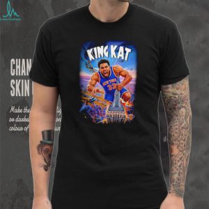 King Kat Karl Anthony Towns New York Knicks Empire State Vintage Graphic T Shirt