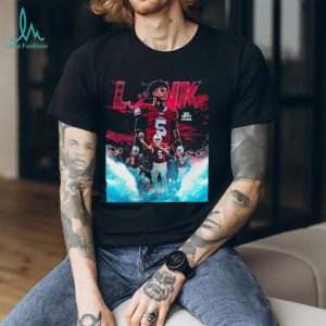 LANK Jalen Milroe Alabama Crimson Tide Football Stars Retro T Shirt