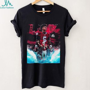 LANK Jalen Milroe Alabama Crimson Tide Football Stars Retro T Shirt