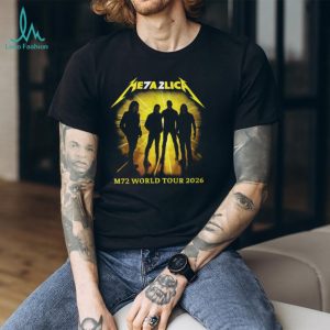Metallica M72 World Tour 2026 Silhouette Lighting Effect T Shirt
