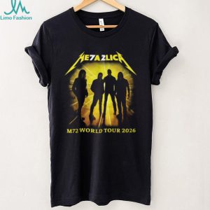 Metallica M72 World Tour 2026 Silhouette Lighting Effect T Shirt