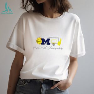 Michigan Wolverines 2026 Men’s Basketball National Champions Minimalist T Shirt Michigan Wolverines 2026 Men’s Basketball National Champions Minimalist T Shirt