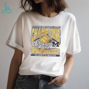 Michigan Wolverines 2X National Champions 1989 2026 Vintage Basketball T Shirt Michigan Wolverines 2X National Champions 1989 2026 Vintage Basketball T Shirt