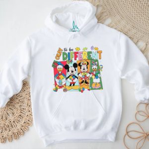 Mickey and Friends It's Okay To Be Different Autism Awareness T Shirt