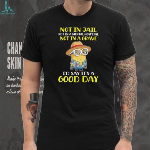 Minion “Not In Jail, Mental Hospital, or Grave” Good Day T Shirt