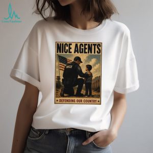 NICE Agents Defending Our Country Border Patrol ICE Support Patriot Men Women T Shirt