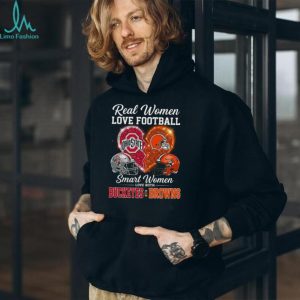 Ohio State Buckeyes and Cleveland Browns Real Smart Women Love Both T Shirt