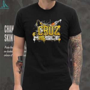 Oneil Cruz Cruz Missile Pittsburgh Baseball Fan Apparel Graffiti Style Vintage Men T Shirt