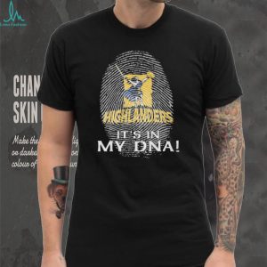Otago Highlanders Rugby “It's In My DNA” Fingerprint Warrior T Shirt