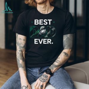 Philadelphia Eagles Best Dad Ever Camo Pattern Sports Fan Men T Shirt